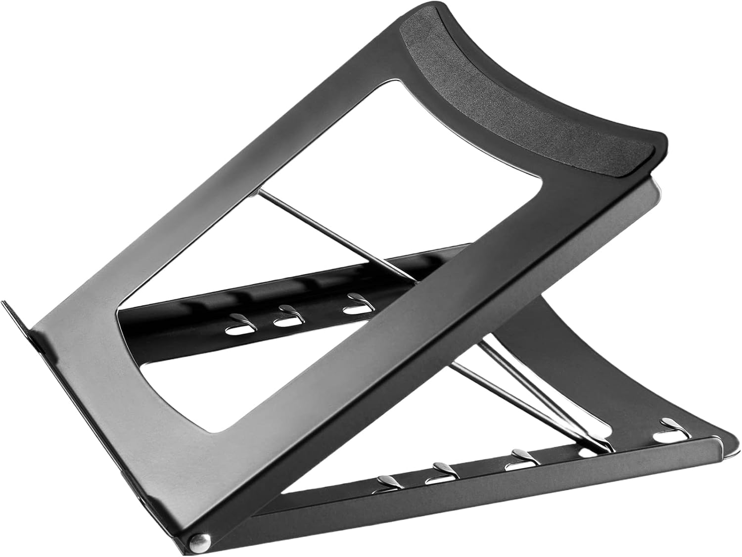10" - 15" Laptop Portable Stand - Folding Collapsible Laptop Stand Raiser Travel Adjustible Foldable Notebook Stand Compatible with Lenovo-MacBook Air-Pro-Dell-HP for 10 11 12 13 1
