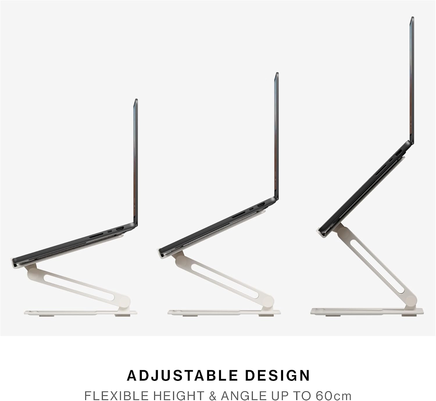 Native Union Desk Laptop Stand – Height Adjustable Ergonomic Computer Stand – Compatible with MacBook Air/Pro, iPad, Dell, HP, Lenovo, Microsoft Surface & Laptops & Tablets Up to 5