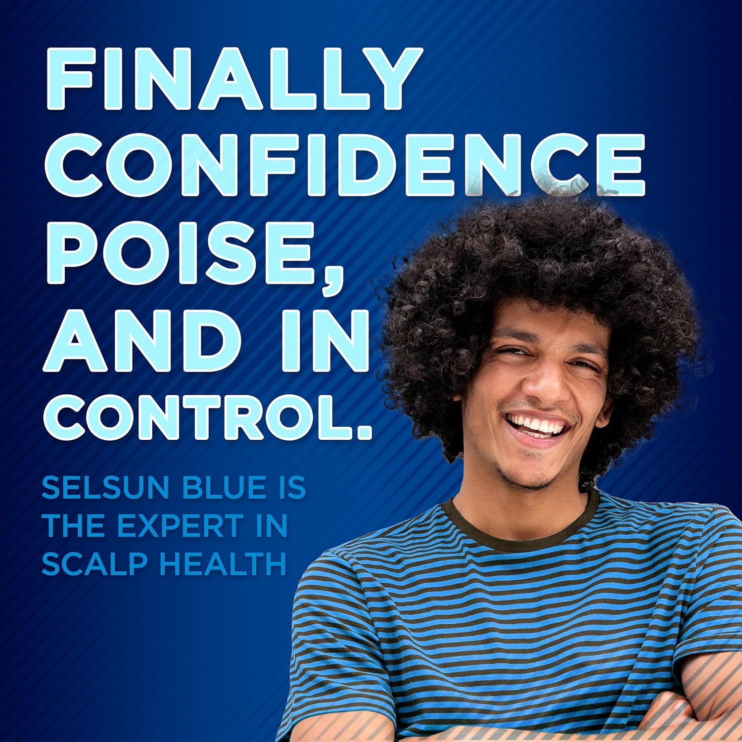 Selsun Blue Anti-Dandruff Shampoo, 200mL, Dandruff Treatment with 2.5% Extra Strength Selenium Sulfide and Pro-Vitamin B5